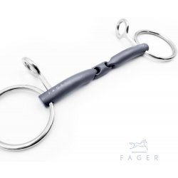 Fager Udidlo Baucher dvakrát lomené Titanium Loose Rings Fredric