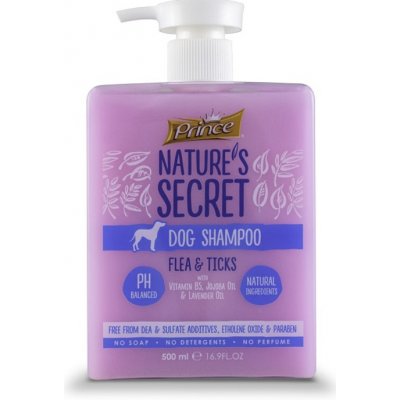 Weber mlýn Nature's secret dog shampoo FLEA & TICK 500 ml – Hledejceny.cz