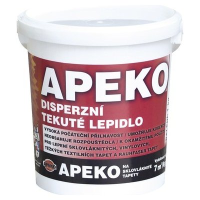 Apeko disperzní lepidlo na sklovláknité tapety 1 kg