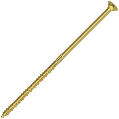 Vrut do dřevostavby RAPID 8x500/100 TORX zinek žlutý – Hledejceny.cz