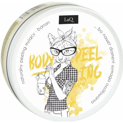 LaQ tělový peeling Banán 200 ml