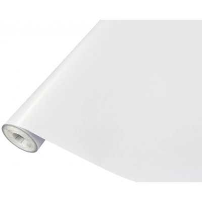 Samolepicí fólie bílá matná , šířka 45 cm, metráž 55506 10049 samolepící tapeta bílá mat White Venilia Gekkofix – Zboží Dáma