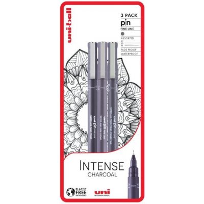 Uni Pin Sada linerů - Intense Charcoal 3 ks - OFFICE LINE – Hledejceny.cz