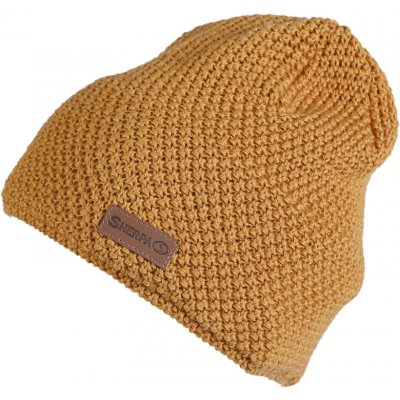 Sherpa čepice LEE merino mustard žlutá – Hledejceny.cz