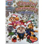 Vánoční omalovánky se samolepkami Tlapková patrola – Zboží Dáma