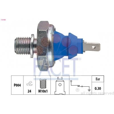 Olejový tlakový spínač FACET 7.0108 – Zboží Mobilmania