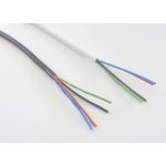 T-Led RGB kulatý 4x0,5mm² černý 1 m – HobbyKompas.cz