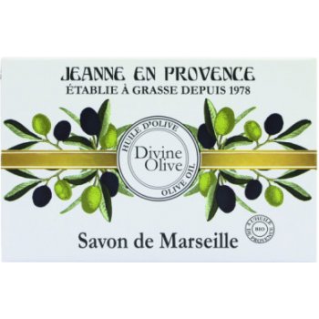 Jeanne en Provence Divine Olive tuhé toaletní mýdlo 200 g
