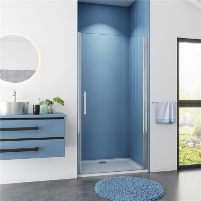 H K Sprchové dveře SOLO D1 80 jednokřídlé dveře 79-81 x 185 SE-SOLOD180SET – Zboží Dáma