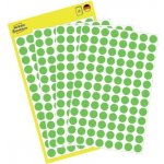 Avery Zweckform 3179 etikety 18mm 4 ks neon zelené – Zboží Dáma