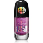 Essence Holo Bomb lak na nehty s holografickým efektem 02 Holo Moly 8 ml – Zboží Mobilmania