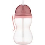Canpol babies Cestovní sportovní láhev se slámkou růžová 370 ml – Zboží Dáma