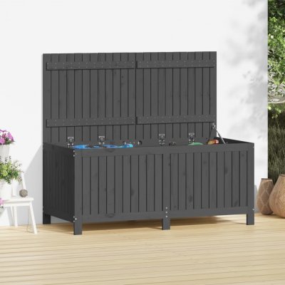 zahrada-XL box šedá 147 x 68 x 64 cm masivní borové dřevo – Hledejceny.cz