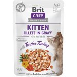Brit Care Cat Fillets in Gravy Kitten Tender Turkey 85 g – Zboží Mobilmania