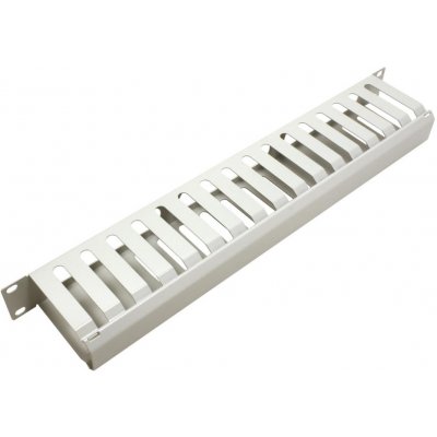 VALUE 19' vyvazovací panel 1U kovový s krytkou průchozí 40 x 40 mm černý 26.99.0304 – Sleviste.cz