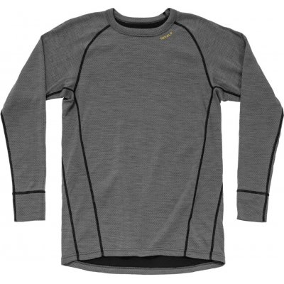 Devold Duo Active Man Zip Neck šedá – Zboží Mobilmania
