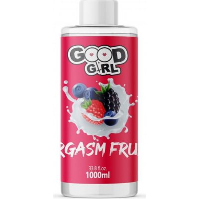 Good Girl LUBRIKAČNÍ GEL ORGASM FRUIT PRO ZVÝŠENÍ LIBIDA 1000 ml – Zbozi.Blesk.cz