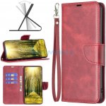 Shield4U Motorola Moto G84 5G Lambskin Texture otevírací červené – Zboží Živě