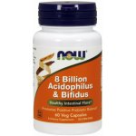 Now Foods Probiotikum Acidophilus a Bifidus 8 miliardy 60 kapslí – Hledejceny.cz