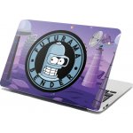 Sablio Samolepka na notebook Futurama Bender Planeta s vysílači - 38x26 cm – Hledejceny.cz