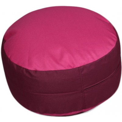 Kolinger Neon sedací polštář 50 x 20 cm podstava růžová plášť fuchsie