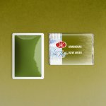 Neva Palette White Nights akvarelové barvy jednotlivé barvy Olive Green – Hledejceny.cz