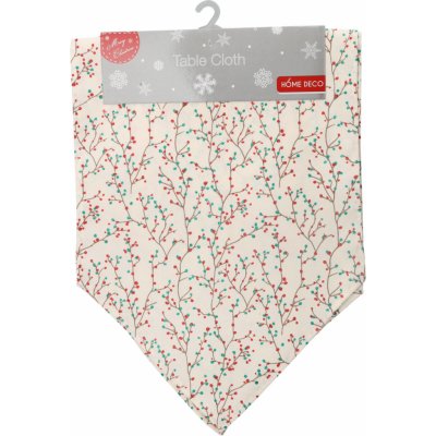 Home Styling Collection Vánoční běhoun na stůl, proutki, 150 cm, krémová barva vícebarevná – Hledejceny.cz