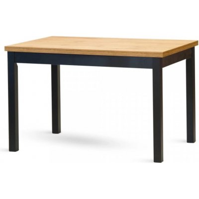 Stima Jídelní stůl W21 140 x 80 x 76 cm (+40 cm rozklad) STI-W21-140-CERNY – Zboží Dáma
