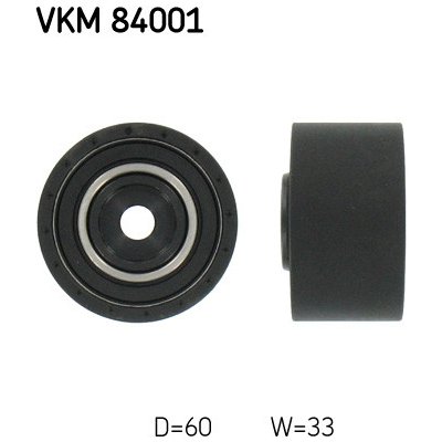 SKF Vratná/vodicí kladka, ozubený řemen VKM84001 – Zboží Mobilmania