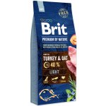 Recenze Brit Premium by Nature Light 15 kg