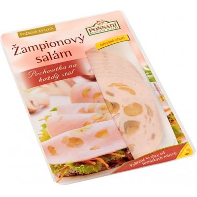 Ponnath Žampionový salám 100 g – Zboží Mobilmania
