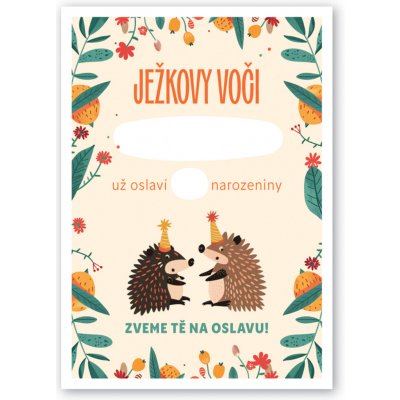 Albi Pozvánky na oslavu Ježkovy voči – Zboží Mobilmania