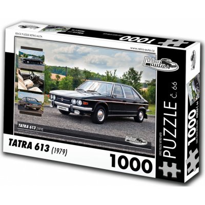 Retro-Auta č. 66 Tatra 613 1979 1000 dílků – Zboží Mobilmania