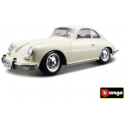 Bburago Kovový model Porsche 356B Coupe 1961 Ivory 18 22079 4893993010035 1:24 – Zbozi.Blesk.cz