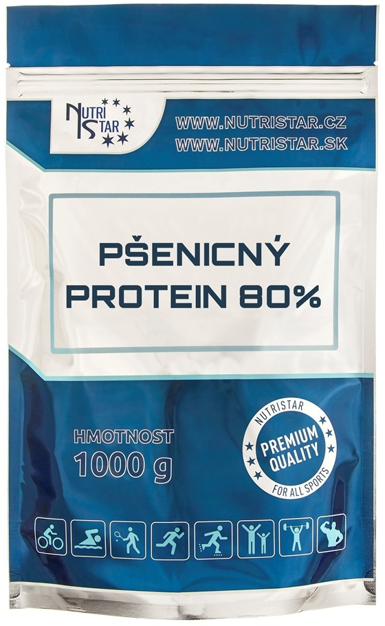 Nutristar Pšeničný protein 80% 1000 g