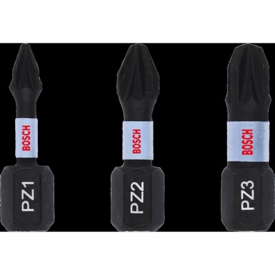 Bosch Nástavce Impact Control PZ, 3 ks 2608522471 – Zboží Dáma