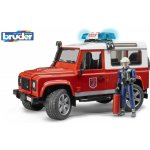 Bruder 2596 Land Rover hasiči s figurkou hasiče – Hledejceny.cz