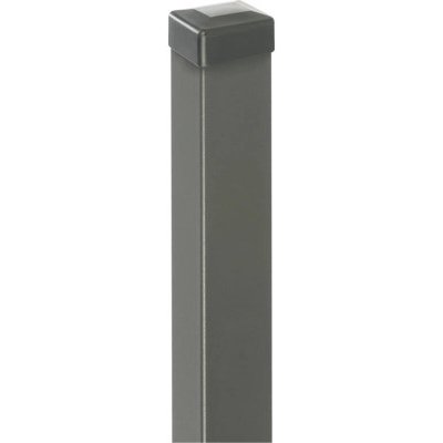 Plotový sloupek POLBRAM 6 x 4 x 170 cm RAL 7016 antracitová šedá – Zbozi.Blesk.cz