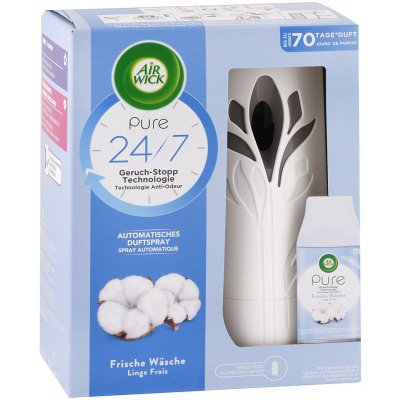 AIR WICK Freshmatic Pure osvěžovač vzduchu s dávkovačem Jemná bavlna 250 ml – Zbozi.Blesk.cz