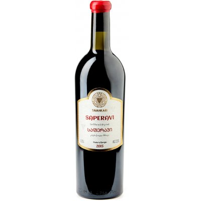 Tavankari Červené Saperavi gruzínské suché červené 2015 12,5% 0,75 l (holá láhev) – Hledejceny.cz