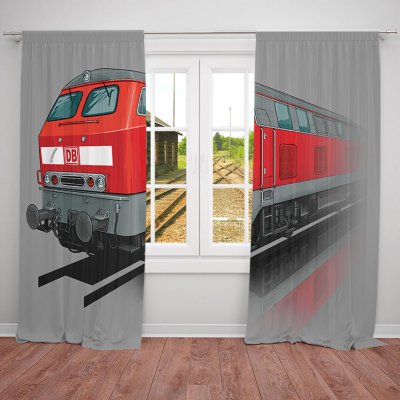 IMPAR Závěsy DB Class 218 (Rozměr : 140x250, Materiál: Blackout) – Hledejceny.cz