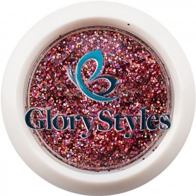 GloryStyles Glitry na nehty ohnivá – Zboží Dáma