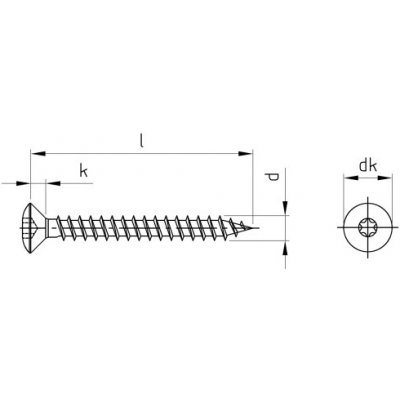 Nerezový vrut Art. 9046 A2 6,0X40 TX25 – Hledejceny.cz