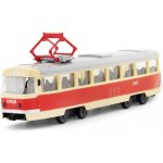 Rappa Tramvaj hlásící zastávky česky s funkčními dveřmi 28 cm – Zboží Dáma