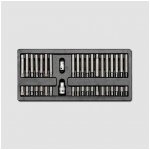 HONITON Sada zástrčných hlavic XZN, TRX, IMBUS 3/8” a 1/2” 40 dílů, plastové plato A – Zboží Mobilmania