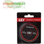 UD Kanthal A1 odporový drát 30ga 0,25mm 10m – Zboží Mobilmania