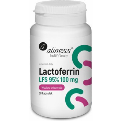 Aliness Lactoferrin LFS 95% 100 mg 60 kapslí – Hledejceny.cz
