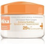 Mixa Extreme Nutrition Oil-Based Rich Cream bohatý výživný krém s pupalkovým olejem a hydratačními složkami 50 ml – Zboží Mobilmania