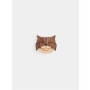 BeWooden dřevěná brož Persian Cat Brooch