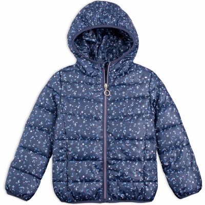 Glo Story bunda Kytičky modrá – Sleviste.cz